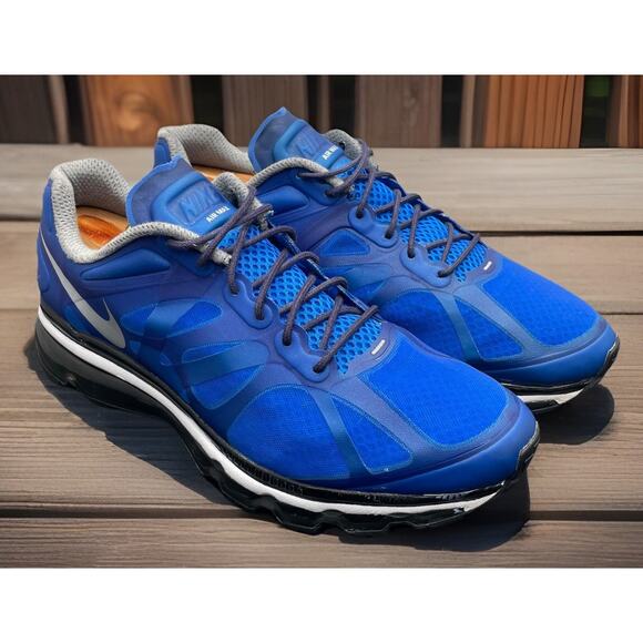Nike Air Max Royal Blue Running Shoes Mens Size 11.5 Fast Shipping RARE Edition